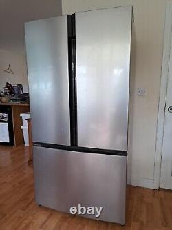 HISENSE RF715N4AS1 Fridge Freezer Stainless Brushed Steel