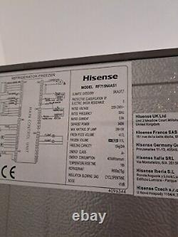 HISENSE RF715N4AS1 Fridge Freezer Stainless Brushed Steel