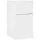 Homcom 88l Small Fridge Freezer With 5-setting Thermostat, Inner Light