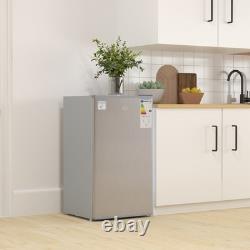 HOMCOM 91L Freestanding Under Counter Fridge Grey
