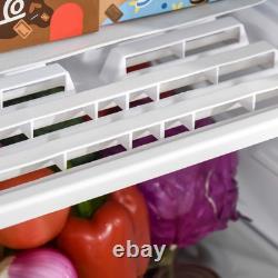 HOMCOM 91L Freestanding Under Counter Fridge Grey