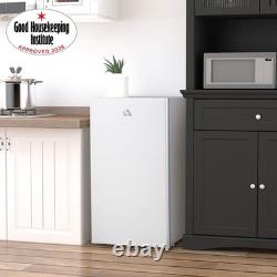 HOMCOM 91L Under Counter Fridge Good Housekeeping Institute Approved White