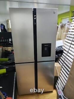 HOOVER American Style FRIDGE FREEZER 700 MAXI 4 doors No Frost Class E. SILVER