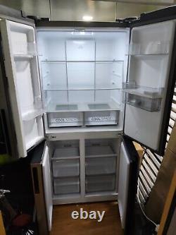 HOOVER American Style FRIDGE FREEZER 700 MAXI 4 doors No Frost Class E. SILVER