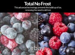 HYE 50/50 Fridge Freezer Frost Free 55cm Freestanding 247L White RF01FF247W01