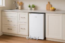HYE Under Counter Freezer 60 Litre Freestanding 48cm Reversible Door White