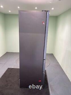 Haier 3 Door Fridge Freezer Series 3 No Frost 348 Litres Platinum HCTR3619FNMG