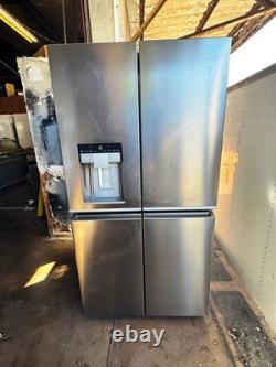 Haier 4 Door Fridge Freezer With Ice & Water PLATINUM INOX