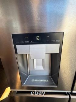 Haier 4 Door Fridge Freezer With Ice & Water PLATINUM INOX