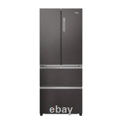 Haier 70cm 60/40 Total No Frost Fridge Freezer Dark Inox HFR3718ENMD
