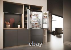 Haier 70cm 60/40 Total No Frost Fridge Freezer Dark Inox HFR3718ENMD