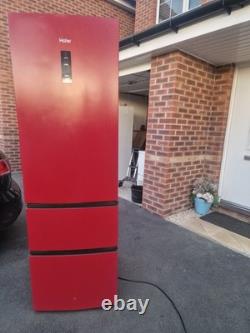 Haier A2FE635CRJ- No Frost/Fridge Freezer/Red/Reversibl door/Clean condition