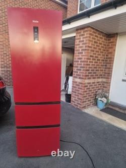 Haier A2FE635CRJ- No Frost/Fridge Freezer/Red/Reversibl door/Clean condition