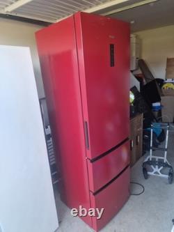 Haier A2FE635CRJ- No Frost/Fridge Freezer/Red/Reversibl door/Clean condition