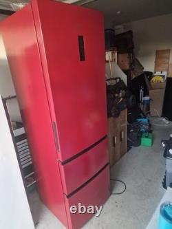 Haier A2FE635CRJ- No Frost/Fridge Freezer/Red/Reversibl door/Clean condition