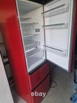 Haier A2FE635CRJ- No Frost/Fridge Freezer/Red/Reversibl door/Clean condition