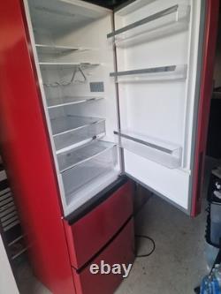 Haier A2FE635CRJ- No Frost/Fridge Freezer/Red/Reversibl door/Clean condition