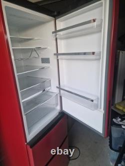 Haier A2FE635CRJ- No Frost/Fridge Freezer/Red/Reversibl door/Clean condition