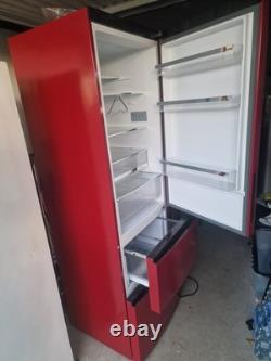 Haier A2FE635CRJ- No Frost/Fridge Freezer/Red/Reversibl door/Clean condition