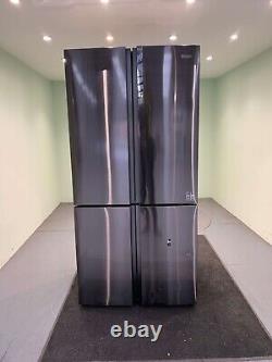 Haier American Fridge Freezer 4 door Switch Zone No Frost HTF-610DSN7 Graphite