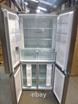 Haier American Fridge Freezer HTF-540DP7 Graded 90cm Cube St/Steel 4 Door(H-191)