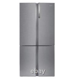 Haier American Fridge Freezer HTF-610DM7 Graded Stainless Steel 4 Door (H-152)