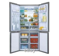 Haier American Fridge Freezer HTF-610DM7 Graded Stainless Steel 4 Door (H-152)