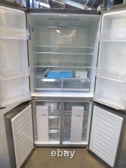 Haier American Fridge Freezer HTF-610DM7 Graded Stainless Steel 4 Door (H-152)