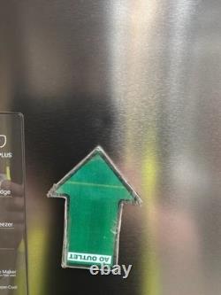 Haier American Fridge Freezer No Frost Platinum Silver HCR5919EHMP #LF128045