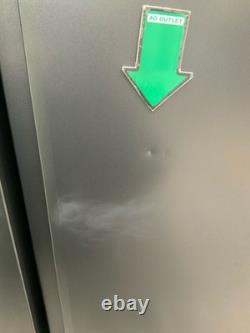 Haier American Fridge Freezer Plumbed Black E Rated HSW59F18EIPT #LF109991