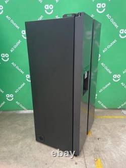 Haier American Fridge Freezer Plumbed Black E Rated HSW59F18EIPT #LF109991