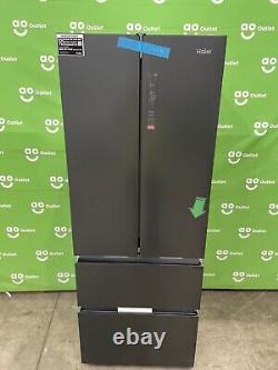 Haier American Fridge Freezer Slate Black E Rated HFR5719ENPB #LA51406