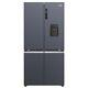 Haier Cube 90 Series 5 525 Litre Four Door American Fridge Freezer Hcr5919ehmb