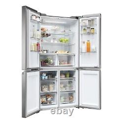 Haier Cube 90 Series 5 528 Litre Four Door American Fridge Freezer HCR5919ENMP