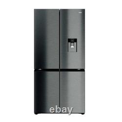 Haier Cube Series 7 679 Litre Four Door American Fridge Freezer B HCW79F19EHSB