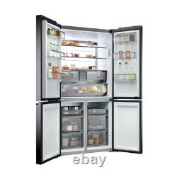 Haier Cube Series 7 679 Litre Four Door American Fridge Freezer B HCW79F19EHSB