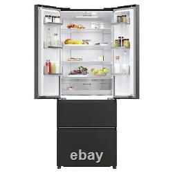 Haier FD 70 Series 5 444 Litre French Style American Fridge Freezer HFR5719ENPB