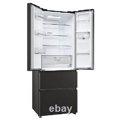 Haier FD 70 Series 5 444 Litre French Style American Fridge Freezer HFR5719EWPB