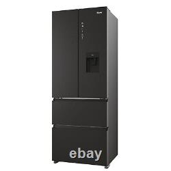 Haier FD 70 Series 5 444 Litre French Style American Fridge Freezer HFR5719EWPB