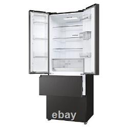 Haier FD 70 Series 5 444 Litre French Style American Fridge Freezer HFR5719EWPB