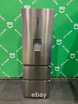 Haier Fridge Freezer 60/40 Platinum Inox F Rated HTR3619FWMP #LF87866