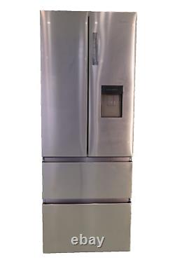 Haier Fridge Freezer French Door Water Dispenser- Stainless Steel HB16WMAA