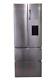 Haier Fridge Freezer Multi Door Water Dispenser 70cm Platinum Inox Hfr5719ewmp