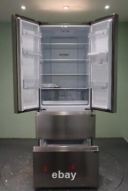 Haier Fridge Freezer Multi Door Water Dispenser 70cm Platinum Inox HFR5719EWMP