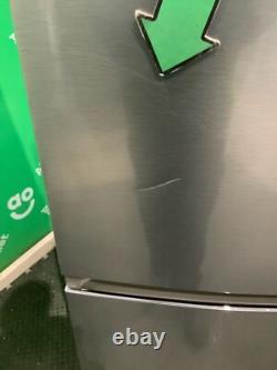Haier Fridge Freezer Platinum Inox F Rated HCTR3619FNMG #LF95224