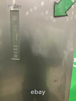 Haier Fridge Freezer Platinum Inox F Rated HCTR3619FNMG #LF95224