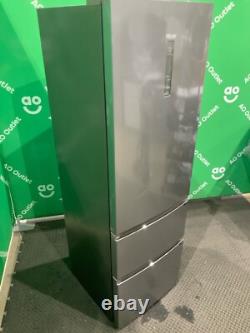 Haier Fridge Freezer Platinum Inox F Rated HCTR3619FNMG #LF95224