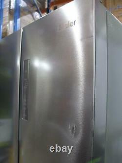 Haier HB15FPAA Stainless Steel Silver 4-Door Fridge Freezer 70cm Wide PFA AO G