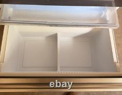 Haier HB18FGSAAA American Fridge Freezer in Titanium Glass Immaculate