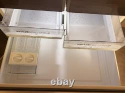 Haier HB18FGSAAA American Fridge Freezer in Titanium Glass Immaculate Haier HB18FGSAAA American Fridge Freezer in Titanium Glass Immaculate